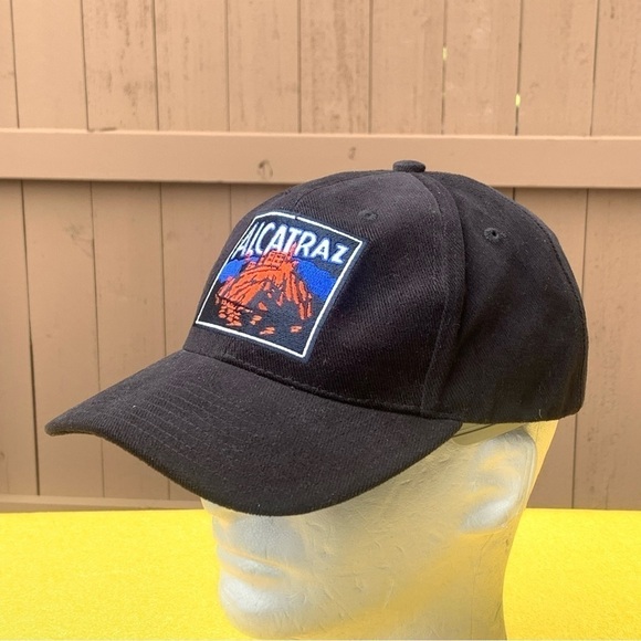 Alcatraz Baseball Hat Cap with Velcro Strap Closure NWOT - Picture 1 of 6